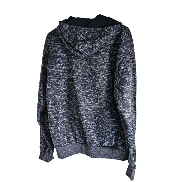 Dimco Apparel Size XL Navy Pier Chicago Sweatshirt Hoodie Gray Black Polyester - Picture 2 of 5